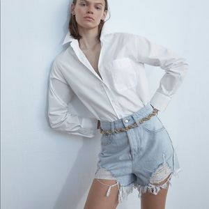 ZARA ripped shorts - NEW WITH TAG